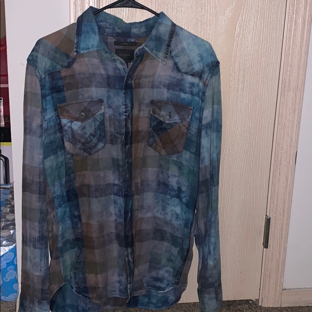 True religion button up